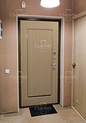 Бюджетная входная металлическая дверь Модель Стандарт - 2 на дачу