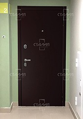Бюджетная входная металлическая дверь Модель Стандарт - 3 в новостройку
