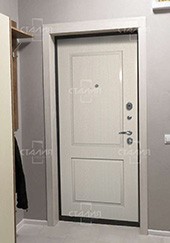 Недорогая входная металлическая дверь Модель Стандарт - 1 в брежневку